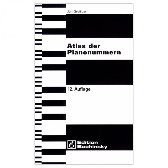 Atlas der Pianonummern（ヨーロッパピアノアトラス）