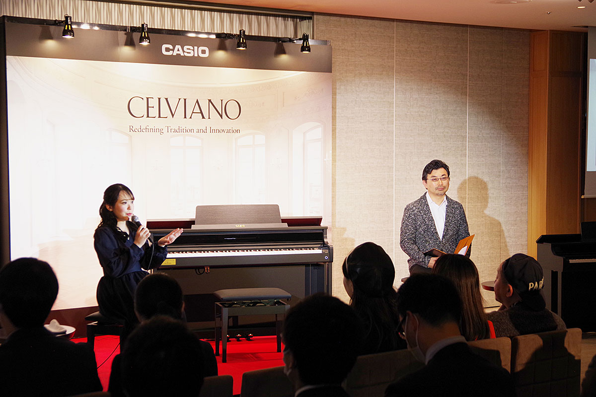 カシオ計算機が「CELVIANO」の新製品3モデルを発表